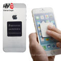 Promotional cheap small cell phone screen cleaner sticker